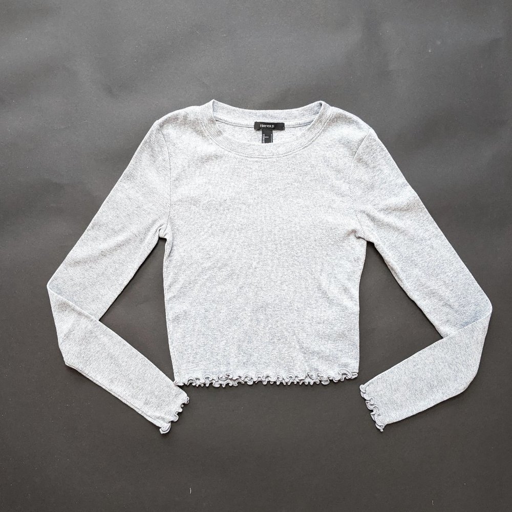 Forever 21 Top grey size: S